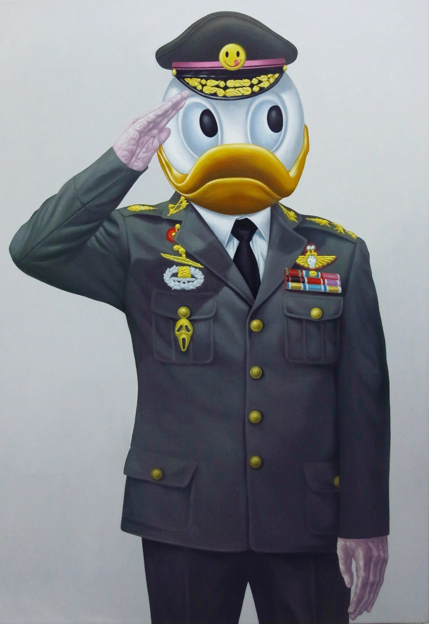 General Duck! (2013) Oil on canvas, 90x130 cm.