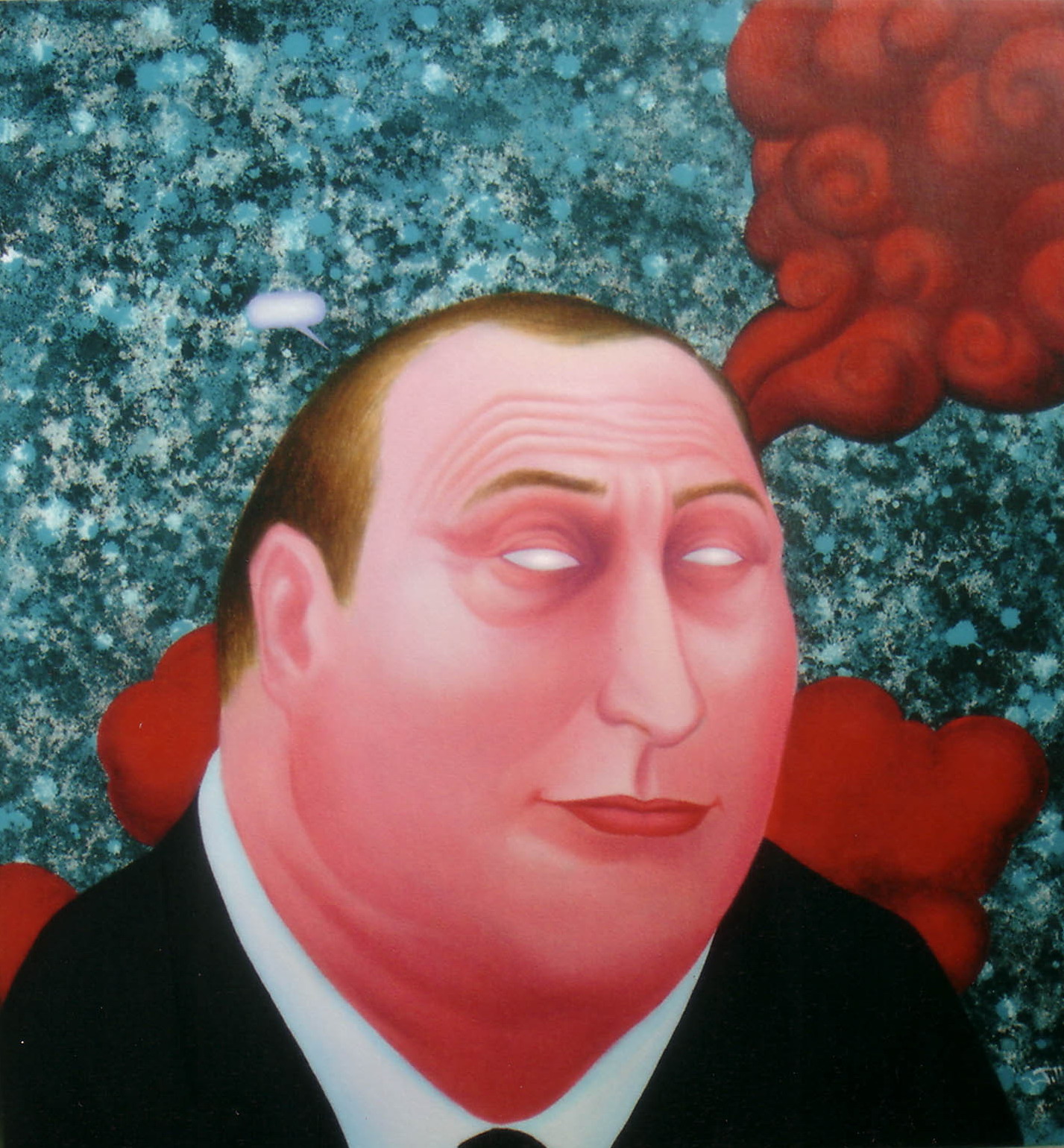 Mr President 60x60 cm . acrylic on canvas
