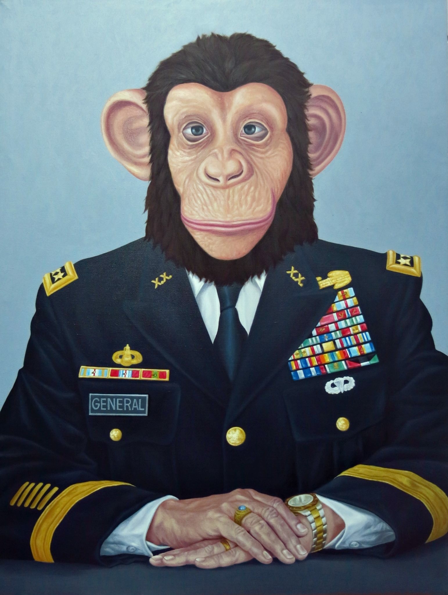 The General, (2014) Oil on canvas, 60x80 cm.